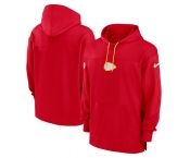 Men's Kansas City Chiefs Red Performance Pullover Hoodie