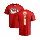 Football Kansas City Chiefs #20 Morris Claiborne Red Backer T-Shirt