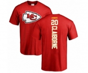 Football Kansas City Chiefs #20 Morris Claiborne Red Backer T-Shirt