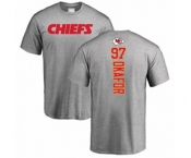 Football Kansas City Chiefs #97 Alex Okafor Ash Backer T-Shirt