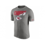 Men's Kansas City Chiefs Nike Charcoal Legend Staff Practice Performance T-Shirt