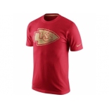 Men's Kansas City Chiefs Nike Red Championship Drive Gold Collection Performance T-Shirt