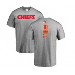 NFL Nike Kansas City Chiefs #10 Tyreek Hill Ash Backer T-Shirt