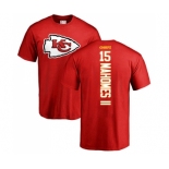 NFL Nike Kansas City Chiefs #15 Patrick Mahomes II Red Backer T-Shirt