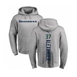 Football Seattle Seahawks #37 Shaun Alexander Ash Backer Pullover Hoodie