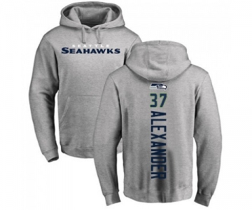 Football Seattle Seahawks #37 Shaun Alexander Ash Backer Pullover Hoodie