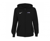 Women Seattle Seahawks Stadium Rally Full Zip Hoodie Black