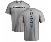 Football Seattle Seahawks #57 Cody Barton Ash Backer T-Shirt