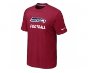 Men's Seattle Seahawks Nike Cardinal Facility T-Shirt Red