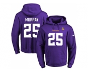 Nike Minnesota Vikings #25 Latavius Murray Purple Name & Number Pullover NFL Hoodie