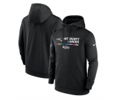 Men's New England Patriots 2022 Black Crucial Catch Therma Performance Pullover Hoodie