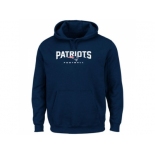 New England Patriots Navy Blue Critical Victory Pullover Hoodie