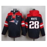 Nike New England Patriots #28 James White Navy Blue Player