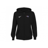 Women New England Patriots Stadium Rally Full Zip Hoodie Black