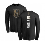 Hockey Vegas Golden Knights #61 Mark Stone Black Backer Long Sleeve T-Shirt