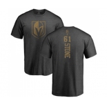 Hockey Vegas Golden Knights #61 Mark Stone Charcoal One Color Backer T-Shirt