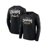 Men's Vegas Golden Knights Black 2023 Stanley Cup Champions Banner Long Sleeve T-Shirt