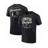 Men's Vegas Golden Knights Black 2023 Stanley Cup Champions Logo T-Shirt