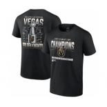 Men's Vegas Golden Knights Black 2023 Stanley Cup Champions Signature Roster T-Shirt