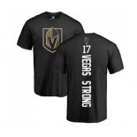 NHL Adidas Vegas Golden Knights #17 Vegas Strong Black Backer T-Shirt