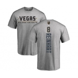 NHL Adidas Vegas Golden Knights #8 Griffin Reinhart Gray Backer T-Shirt