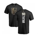 NHL Adidas Vegas Golden Knights #90 Tomas Tatar Black Backer T-Shirt