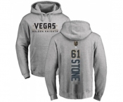 Hockey Vegas Golden Knights #61 Mark Stone Gray Backer Pullover Hoodie