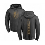 NHL Adidas Vegas Golden Knights #11 Curtis McKenzie Charcoal One Color Backer Pullover Hoodie