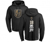 NHL Adidas Vegas Golden Knights #18 James Neal Black Backer Pullover Hoodie