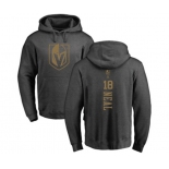 NHL Adidas Vegas Golden Knights #18 James Neal Charcoal One Color Backer Pullover Hoodie