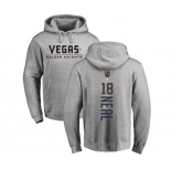 NHL Adidas Vegas Golden Knights #18 James Neal Gray Backer Pullover Hoodie