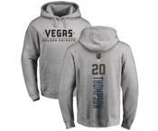 NHL Adidas Vegas Golden Knights #20 Paul Thompson Gray Backer Pullover Hoodie