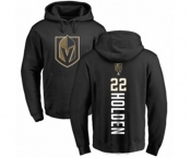 NHL Adidas Vegas Golden Knights #22 Nick Holden Black Backer Pullover Hoodie