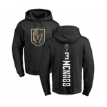 NHL Adidas Vegas Golden Knights #3 Brayden McNabb Black Backer Pullover Hoodie