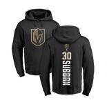 NHL Adidas Vegas Golden Knights #30 Malcolm Subban Black Backer Pullover Hoodie