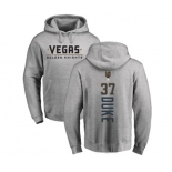 NHL Adidas Vegas Golden Knights #37 Reid Duke Gray Backer Pullover Hoodie