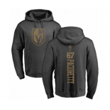 NHL Adidas Vegas Golden Knights #67 Max Pacioretty Charcoal One Color Backer Pullover Hoodie