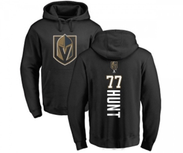 NHL Adidas Vegas Golden Knights #77 Brad Hunt Black Backer Pullover Hoodie