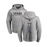 NHL Adidas Vegas Golden Knights #77 Brad Hunt Gray Backer Pullover Hoodie