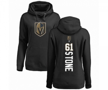 Hockey Women's Vegas Golden Knights #61 Mark Stone Black Backer Pullover Hoodie