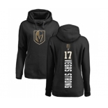 NHL Women Adidas Vegas Golden Knights #17 Vegas Strong Black Backer Pullover Hoodie