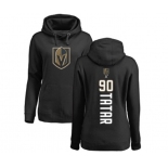 NHL Women Adidas Vegas Golden Knights #90 Tomas Tatar Black Backer Pullover Hoodie