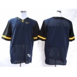 NEW West Virginia Mountaineers Blank College Football Elite Jerseys - Blue