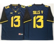 West Virginia Mountaineers 13 David Sills V Navy College Football Jersey