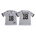 UCF Knights #18 Shaquem Griffin White College Football Jersey