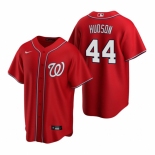 Men's Nike Washington Nationals #44 Daniel Hudson Red Alternate Stitched Baseball Jersey