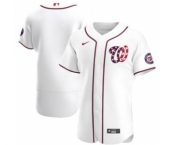 Men's Nike Washington Nationals White Alternate 2020 Authentic Baseball Jersey