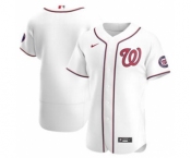 Men's Nike Washington Nationals White Home 2020 Authentic Team Baseball Jersey