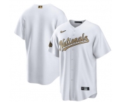 Men's Washington Nationals Blank White 2022 All-Star Cool Base Stitched Baseball Jersey