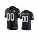 Las Vegas Raiders Custom Black 2020 Inaugural Season Vapor Limited Jersey